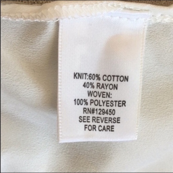 NWT APT. 9 Gray Long Sleeve Hi Lo Split Back Top - Picture 5 of 6